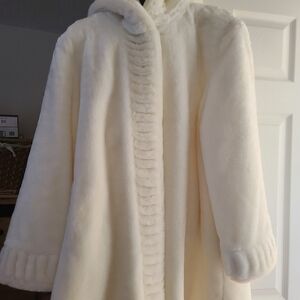 Faux fur coat